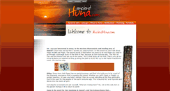 Desktop Screenshot of ancienthuna.com